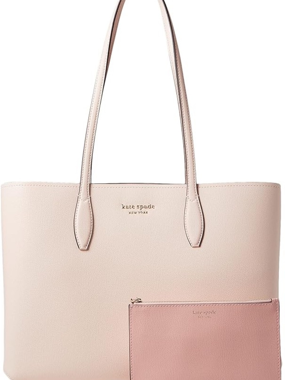 kate spade Blush Pink Tote with Matching Pouch